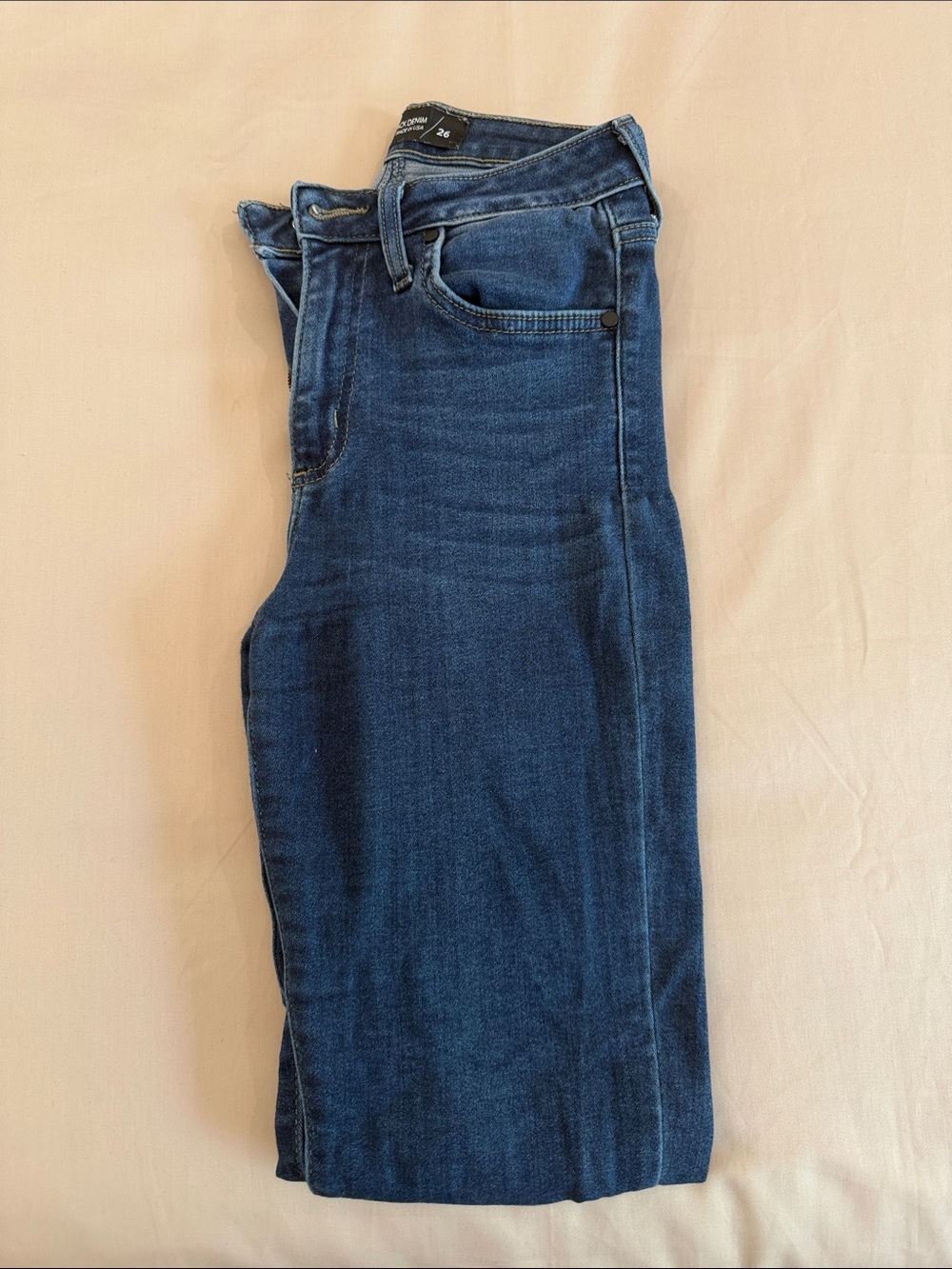 Just Black Denim Jeans in Deep Blue Wash